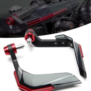 Universal CNC Aluminum Motorcycle Hand Guards | Fits Honda, Yamaha, Suzuki, Kawasaki
