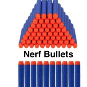 Nerf Blasters Darts Soft Dart Stick-On Foam Nerf Refill Darts Nerf Bullet Nerf Gun Nerf Canon Darts 7.2CM EVA Bullet Refill Clip Darts Electric Toys Soft Foam Bullet Gun Outdoor Toy For Kids 10 shots